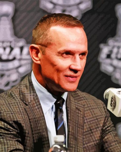 Steve Yzerman Paint By Numbers