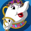 Cute Mrs Potts Paint By Numbers