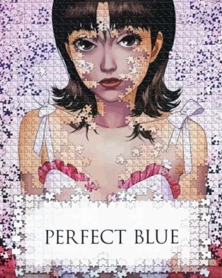 Perfect Blue Poster Paint By Numbers