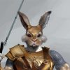Rabbit With Knight Paint By Numbers