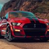 Red Ford Shelby Gt Paint By Numbers