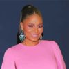 Sanaa Lathan In Pink Paint By Numbers