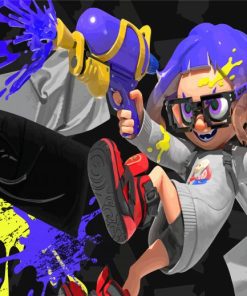 Splatoon Character Paint By Numbers