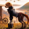 Steampunk Dog Paint By Numbers