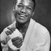 Sugar Ray Robinson Boxer In Black And White Paint By Numbers