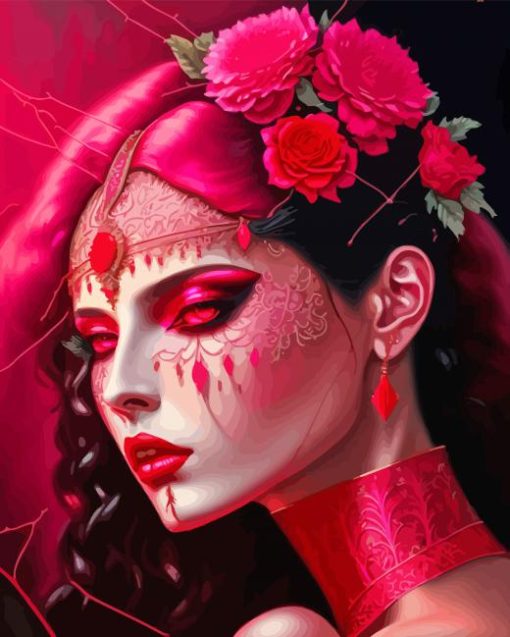 Red Queen Paint By Numbers