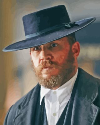 Tom Hardy As Alfie Solomon Paint By Numbers