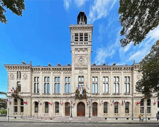 Valencia City Hall Valence France Paint By Numbers