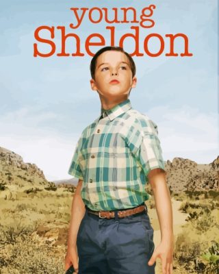 Young Sheldon Paint By Numbers