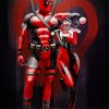 Deadpool And Harley Quinn Paint By Numbers