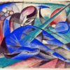 Dreaming Horse By Franz Marc Paint By Numbers