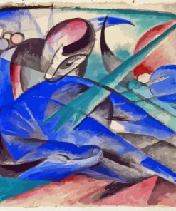 Dreaming Horse By Franz Marc Paint By Numbers