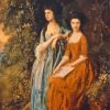 Lizabeth And Mary Linley By Thomas Gainsborough Paint By Numbers
