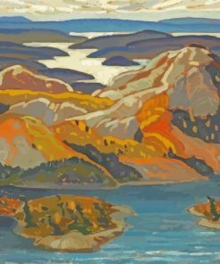 Grace Lake By Franklin Carmichael Paint By Numbers