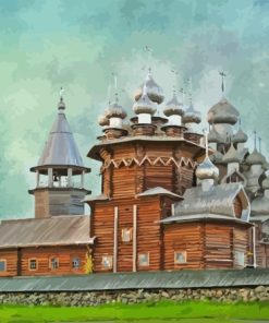 Kizhi Museum Paint By Numbers