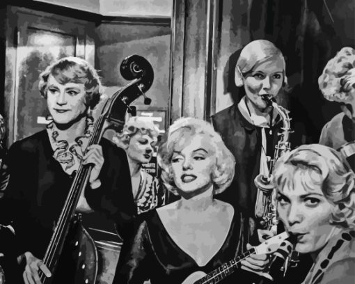 Some Like It Hot Movie Paint By Numbers