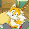 Tails The Hedgehog Comic Book Character Paint By Numbers