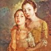 The Painters Daughters With A Cat Thomas Gainsborough Paint By Numbers