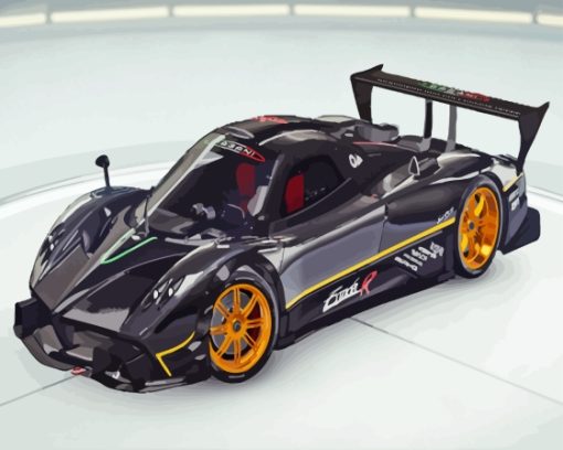 Aesthetic Pagani Paint By Numbers