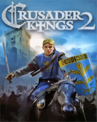 Crusader Kings 2 Game Poster Paint By Numbers