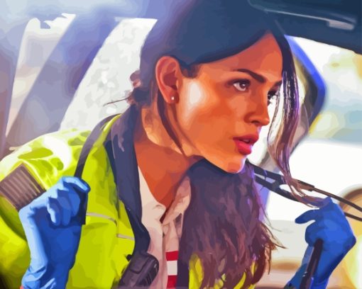 Eiza Gonzalez In Ambulance Paint By Numbers