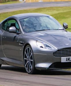 Grey Aston Martin Db9 Paint By Numbers