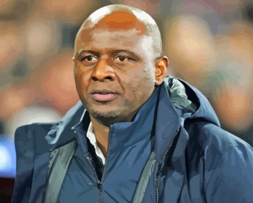 Patrick Vieira Football Manager Paint By Numbers