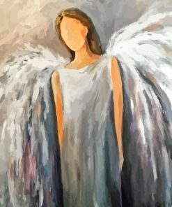 White Angel Paint By Numbers
