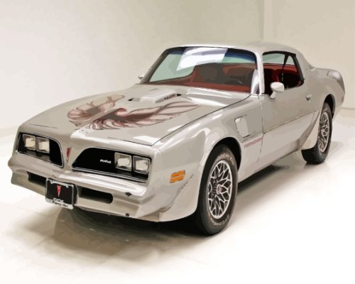 1978 Pontiac Trans Am Paint By Numbers