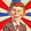 Alfred E Neuman Mad Paint By Numbers