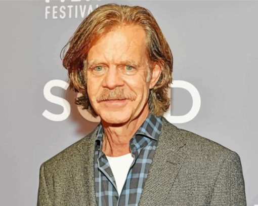 American William H Macy Paint By Numbers