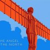 Angel Of The North Sculpture Paint By Numbers