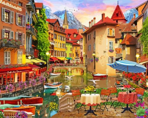 Annecy France Paint By Numbers