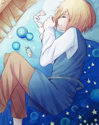 Armin Arlert Sleeping Paint By Numbers