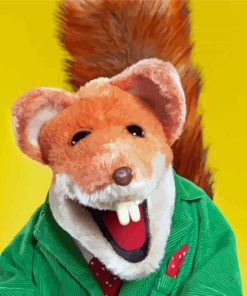 Basil Brush Paint By Numbers