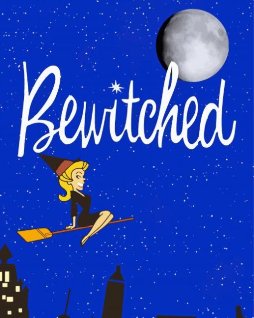 Bewitched Poster Paint By Numbers