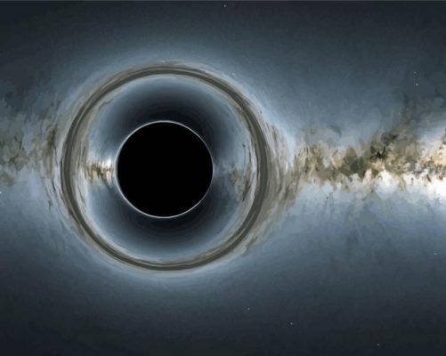 Black Hole Space Paint By Numbers