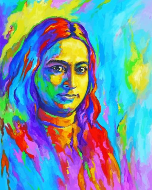 Colorful Yogananda Paint By Numbers