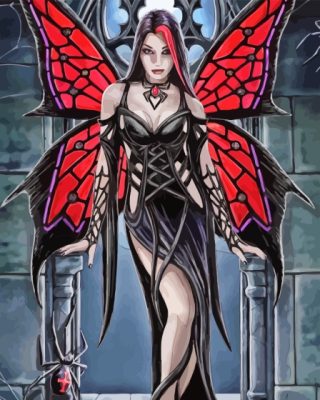 Dark Fairy Paint By Numbers