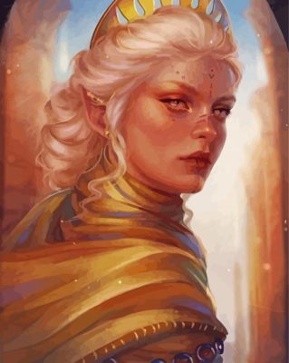 Elf Queen Paint By Numbers