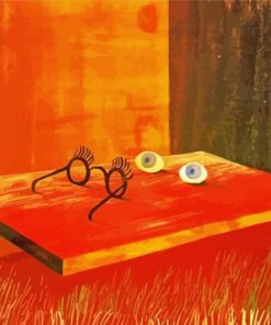 Eyes On The Table Remedios Varo Paint By Numbers