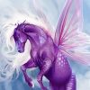 Fantasy Purple Horse Paint By Numbers