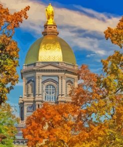 Golden Dome Paint By Numbers