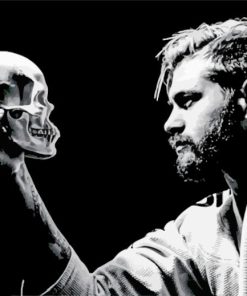 Gordon Ryan Holding Skull Paint By Numbers
