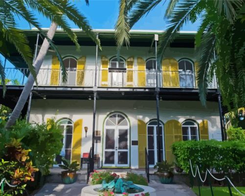 Hemingway House Paint By Numbers