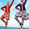 Highland Dancers Paint By Numbers