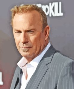 Kevin Costner Paint By Numbers