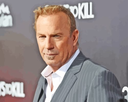 Kevin Costner Paint By Numbers