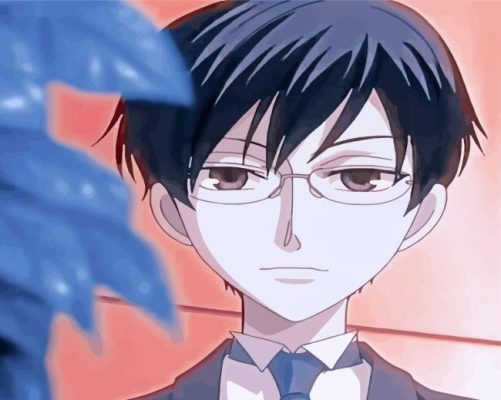 Kyoya Ootori Ouran High School Host Club Paint By Numbers