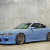 Light Blue Nissan S15 Car Paint By Numbers